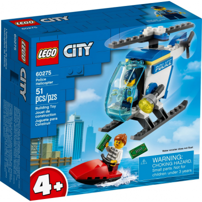 LEGO CITY L'hélicoptère de la police 2021